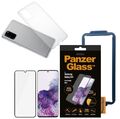 Original Samsung PanzerGlass Galaxy S20 S20 5G Schutzhülle ClearCover Applikator