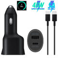 für Samsung Galaxy A25 A24 A15 A14 KfZ Autoschnellladegerät 40W Usb C Ladekabel