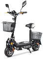 Rolektro E-Scooter E-Joy 20 Schwarz Straßenzulassung Elektroroller E-Roller