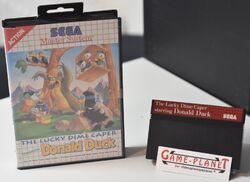 The Lucky dime Caper Starring Donald Duck SEGA Master System MS OVP Sammlung