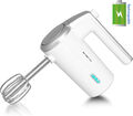 Kabelloser Hand-Rührgerät Emerio HM-126681 Akku-Handmixer Hand-Rührer 80W Weiß 