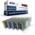 5x Drucker XL Tintenpatronen für Canon imagePROGRAF IPF605 0898B001 Patronen