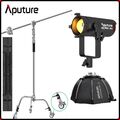 Aputure Light Storm LS 60x Bi-Color LED Video Light +Light Dome mini SE +C Stand