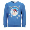 Paw Patrol Kinder Jungen Pullover Sweatshirt Blau Gr. 98-128 Wechselbild