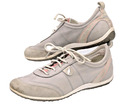 Geox Respira Damen Sneaker beige Schnürer Leder Gr. 36