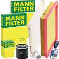 MANN FILTER INSPEKTIONSPAKET passend für NISSAN MICRA 4 K13 NOTE E12 1.2 80 PS