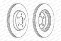 2x FERODO Bremsscheibe für CHRYSLER 300 C Touring (LX, LE) 300 C 320mm DDF2065C