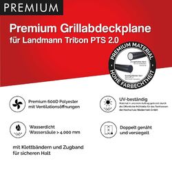 Premium Grill Abdeckhaube für Landmann Triton PTS 2.0