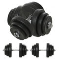 Kurzhantel-Set 40 kg, Hantelset aus Stahl 2er Set Kurzhanteln für Krafttraining