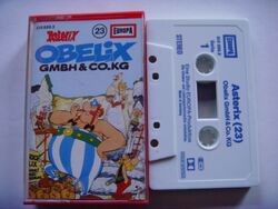 MC Kassette Asterix, Folge 23 Obelix GmbH & Co. KG EUROPA Original 80er Jahre