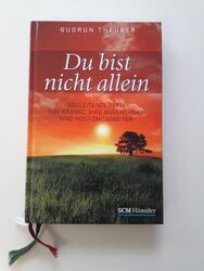 DU BIST NICHT ALLEIN, Texte für Kranke und Hospizmitarbeiter von Gudrun Theurer