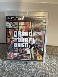 Grand Theft Auto IV 4 - PlayStation 3 PS3 - Neu, Factory Sealed Original UK PAL 