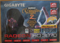 Gigabyte Radeon HD 3870 Grafikkarte - GV RX387512H - Passiv gekühlt - OVP