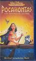 Walt Disney Meisterwerke: "Pocahontas", VHS Video-Kassette, Buena Vista 1995