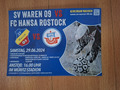 Tickets SV Waren - Hansa Rostock 29.6.2024 Testspiel