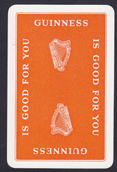 Guinness Is Good For You 1960c. Single Swap Spielkarte (g1)