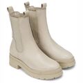 Marc O'Polo Chelsea Boots, Gr. 41, light taupe, Leder