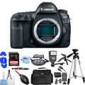 Canon EOS 5d Mark IV 4K DSLR Kamera (nur Body) 1483C002 Pro 64GB Flash Bündel