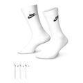 NIKE Everyday Essential Crew Socks 3-Paar 3 Pair Socken Sox Unisex Schwarz Weiß