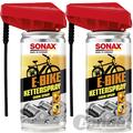 2x SONAX E-BIKE KETTENSPRAY MIT EASYSPRAY 100ML KETTENSPRÜHFETT E BIKE KETTEN