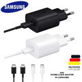 25W Ladekabel Schnellladegerät USB C für Samsung Superschnellladen S20 S21 S22,