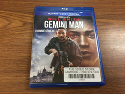 Gemini Man Blu ray Will Smith Clive Owen Ang Lee