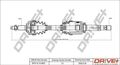 DR!VE+ ANTRIEBSWELLE 947mm VORNE RECHTS passend für RENAULT GRAND MEGANE SCÉNIC 