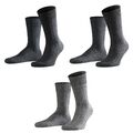 FALKE Herren Socken Multipack - Teppich im Schuh, Merinowolle, Unifarben