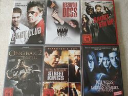 FSK 18 Filme Paket 6 Filme (6 DVDs) [Fight Club, Reservoir Dogs, Ong Bak 2...]