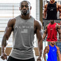 Sport Topshirt Herren Bodybuilding Tank Top Tshirt Fitness Gym Muskelshirt Neu