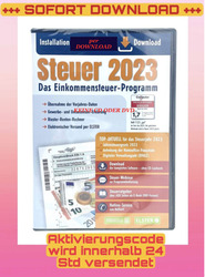 ALDI Steuer Software DOWNLOAD-Keycode/Lizenz  2023 Einkommensteuer KEIN VERSAND