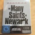 THE MANY SAINTS OF NEWARK 4K HD BLU RAY + BLU RAY LIMITIERTE STEELBOOK NEU & OVP