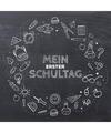 Mein erster Schultag: Kreatives Erinnerungsalbum & Gästebuch zur Einschulung / 