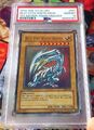 PSA 10 YuGiOh 2002 Blue-Eyes White Dragon SDK-001 1st Edition Asian English