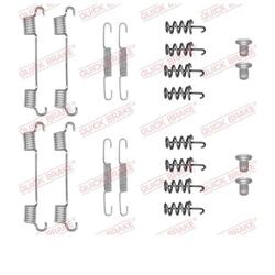 2x Quick Brake 105-0051 Zubehörsatz Feststellbremsbacken Hinten für Mercedes