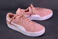 Puma Suede Platform Damen Sneaker Gr. 38 Leder Sportschuhe rosa weiß SB2659