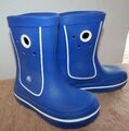 ღஐ Gummistiefel Crocs Jaunt Shorty Boot blau Gr. 33/34 Jungen/Mädchen ஐღ