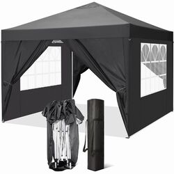 Pavillon Pavillion 3,3x3,3/3x3m Gartenpavillon Partyzelt Pavilon UV Wasserdicht