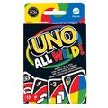 Mattel Games HHL33 - UNO All Wild Kartenspiel mit 112 Karten Reisespiel Kinde...