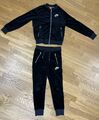 NIKE Damen Velours Jogginganzug Gr. XS Samt Nicki Jacket & Hose Sport