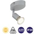 BRILONER titanfarbig Deckenlampe LED 3Watt