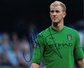 JOE HART original signiertes Großfoto 20 x 25 Autogramm Manchester City signed