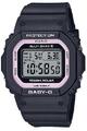 Casio Baby-G Solor (Englisch) Radio Damenuhr Robust Solar Stoßfest BGD-5650-1BJF