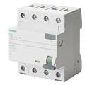 Siemens 5SV3344-6KL FI-Schutzschalter, 4-polig, Typ A, In: 40 A, 30 mA, Un AC: 4