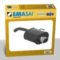 IMASAF Auspuff Sportauspuff für Alfa 147 1.6 16V/2.0 16V + T.S. -12/03 120x76mm