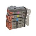 5 x Canon Patronen PGI-520 CLI-521C, M, Y, BK für iP3600, iP4600, Original Canon