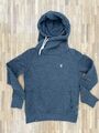 Original Naketano Kapuzenpullover grau meliert Damen Hoodie - Gr. S