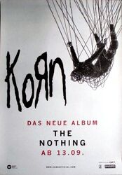 KORN - 2019 - Promotion - Plakat - The Nothing - Poster