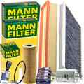 MANN FILTER INSPEKTIONSPAKET passend für MERCEDES C KLASSE W203 S203 CL203 C180