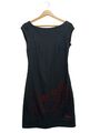 DESIGUAL Bleistiftkleid Damen Gr. DE 36 schwarz-rot Casual-Look